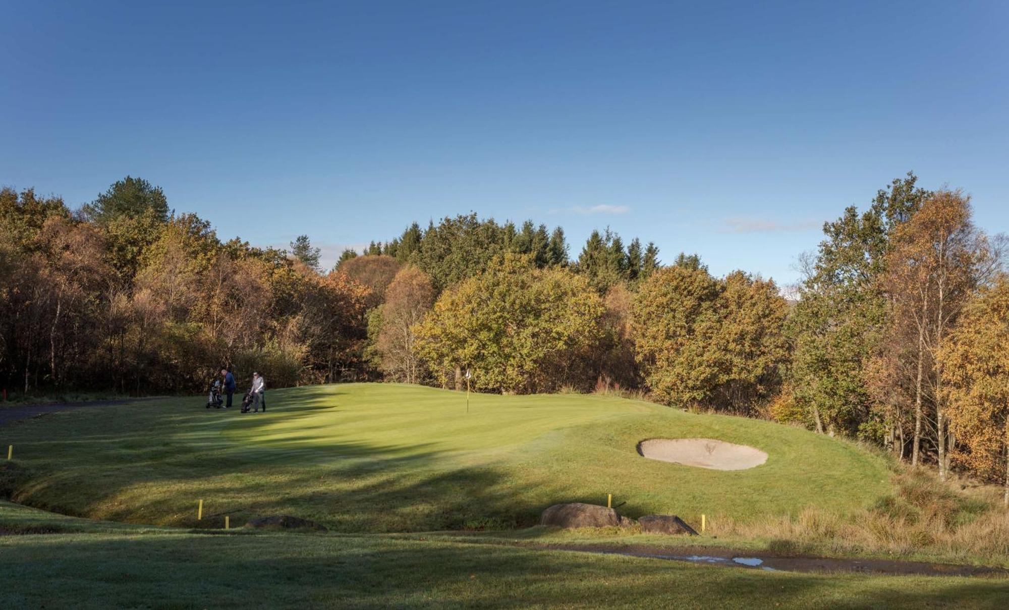 Doubletree By Hilton Glasgow Westerwood Spa & Golf Resort Cumbernauld Exterior foto